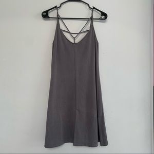 HOLLISTER flowy grey dress